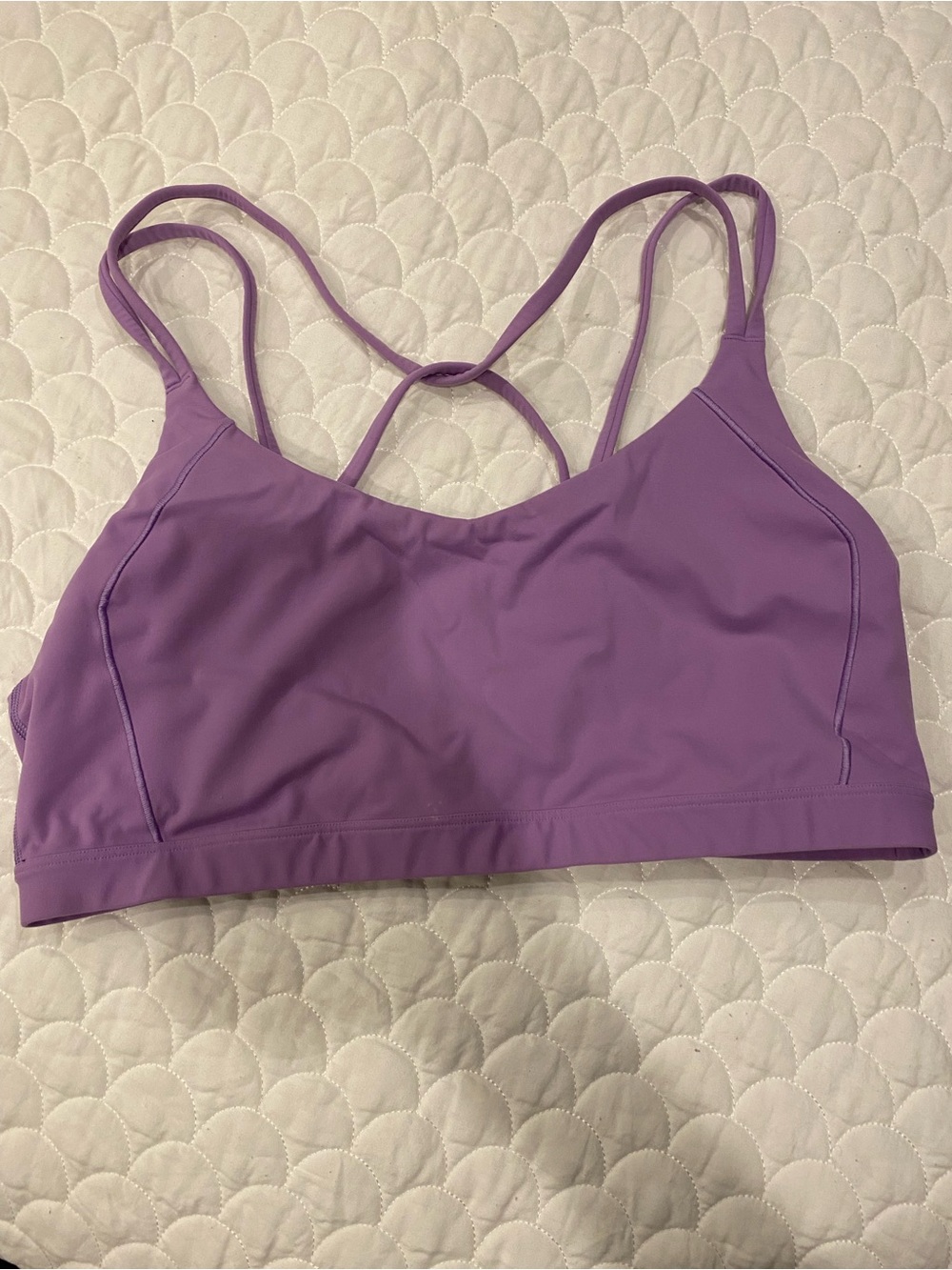 Calia Light Purple Sports Bra XL